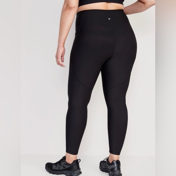 NWT! Black High-Waisted PowerSoft 7/8-Length Side-Pocket Legging - Medium Tall🏋️ - Picture 8 of 9